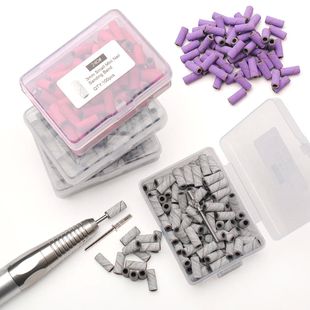 Sanding Bands Bits 3.1mm Mandrel Drill Mini Nail 100pcs Kits