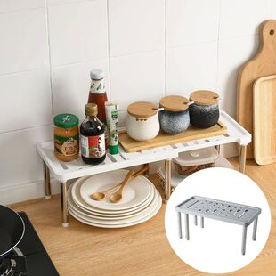 Shelf Multifunction Organ Retractable Household Storage Rack