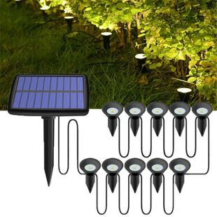 Outdoor Solar Lights Pathway Patio Lawn Ground Lamp IP65 Wat