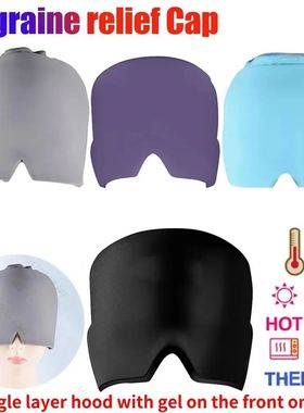 Relief Headgear Migraine Relief Cap Gel Ice Cap Cold Compres