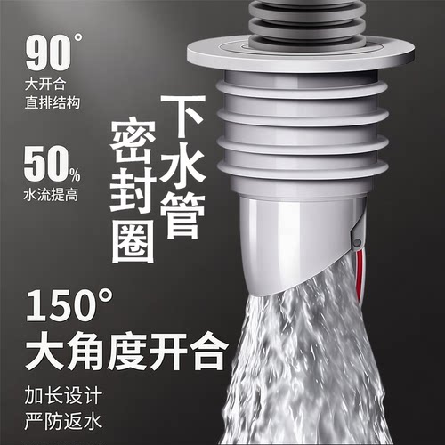 【淘宝推荐】下水道密封塞圈止逆