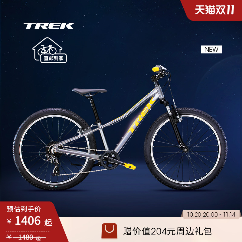 TREK崔克PRECALIBER 12/16/20/24英寸男女青少年越野儿童自行车