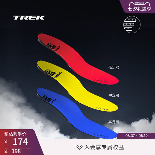 TREK崔克BIODYNAMIC防滑缓压鞋垫