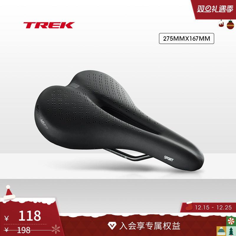 TREK崔克Bontrager Sport女式通勤健身公路舒适型自行车座垫车座