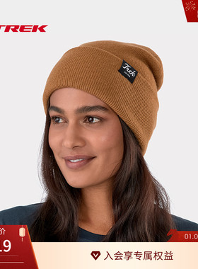 TREK崔克Script男女同款时尚简约弹力保暖舒适针织帽