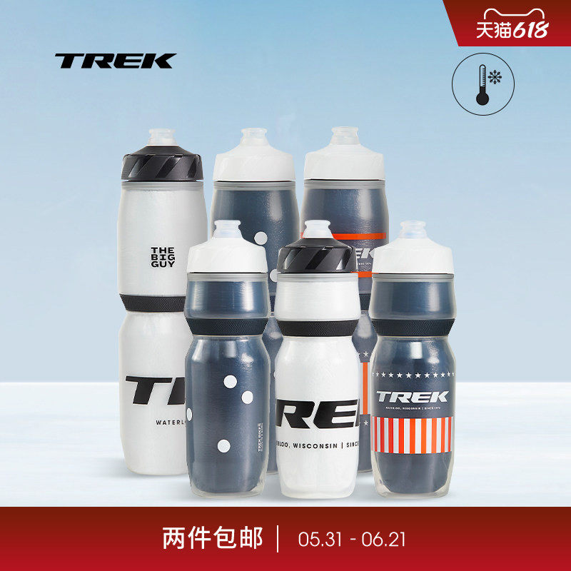 TREK崔克Voda Ice系列保温保冷大容量便捷存取自行车骑行水壶