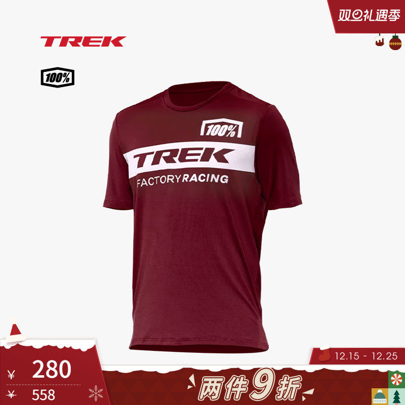 TREK崔克山地自行车短袖骑行服