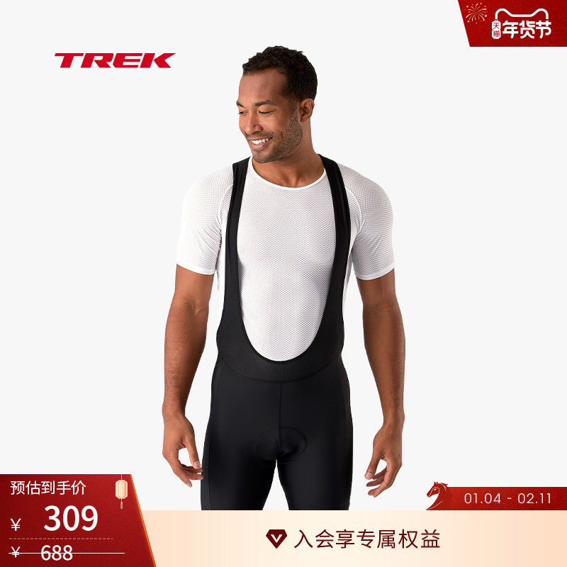 TREK崔克Solstice男式弹力舒适透气防晒环保骑行背带短裤,自行车/骑行装备/零配件,连体骑行服,淘宝优惠券,粉丝福利购,淘宝优惠卷