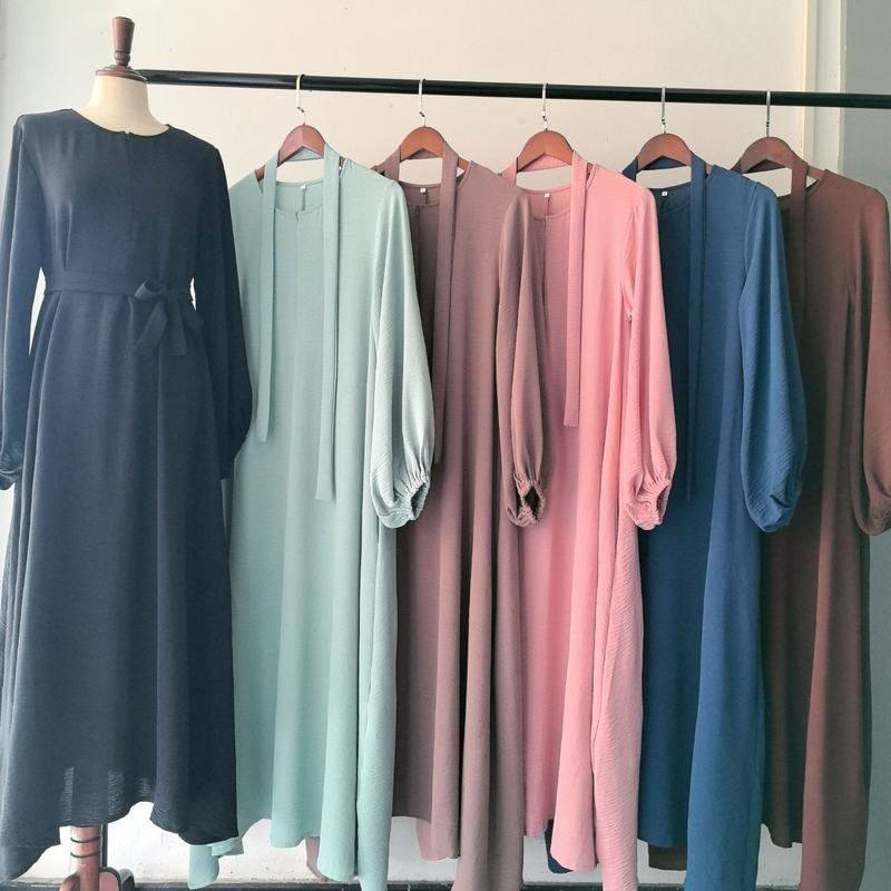 厂家直供伊朵朵速卖通迪拜中东土耳其迪拜束口袖甜美连衣裙24708,女装/女士精品,民族服装/舞台装,淘宝优惠券,粉丝福利购,淘宝优惠卷