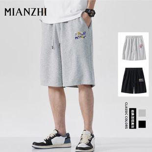 运动短裤 潮牌新款 男士 街头休闲百搭抽绳五分裤 2件 棉致男装 夏季