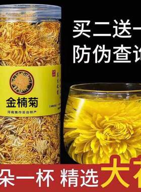 金楠菊官网正品河南洛阳黄菊贡菊非胎菊去火清热富硒金南菊花茶M9