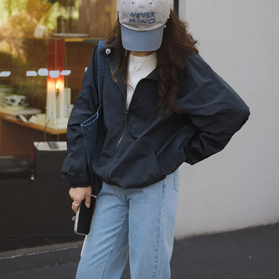 拉链运动开衫外套运动休闲立领