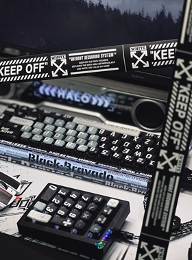 key cerberus 黑言诳语透明键帽PBT双皮奶键帽热升华ASA夜魔键帽