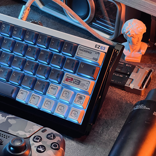 key cerberus《胶佬》核动力PBT透明五面热升华透光客制化 键帽