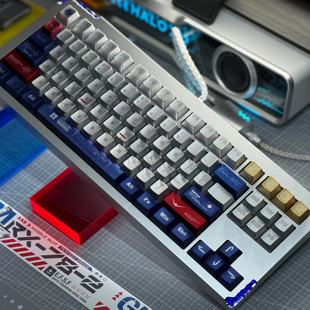 key cerberusX星迹《飞翼》原厂金属漆 电竞游戏客制化热升华键帽