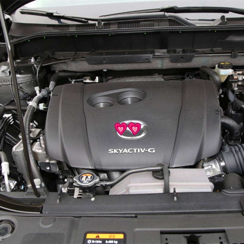 适用马自达CX5阿特兹昂克赛拉发动机上盖板装饰罩上护板防尘全新