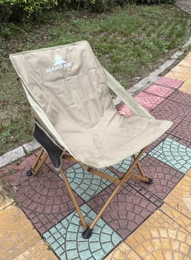 SEARCH FUN搜乐户外休闲椅折叠便携式沙滩单人椅成人自驾游钓鱼椅