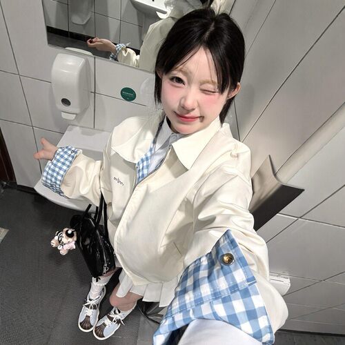日系双面穿外套女春秋季2