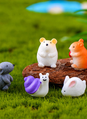 创意摆件可爱风小鸡树脂工艺品