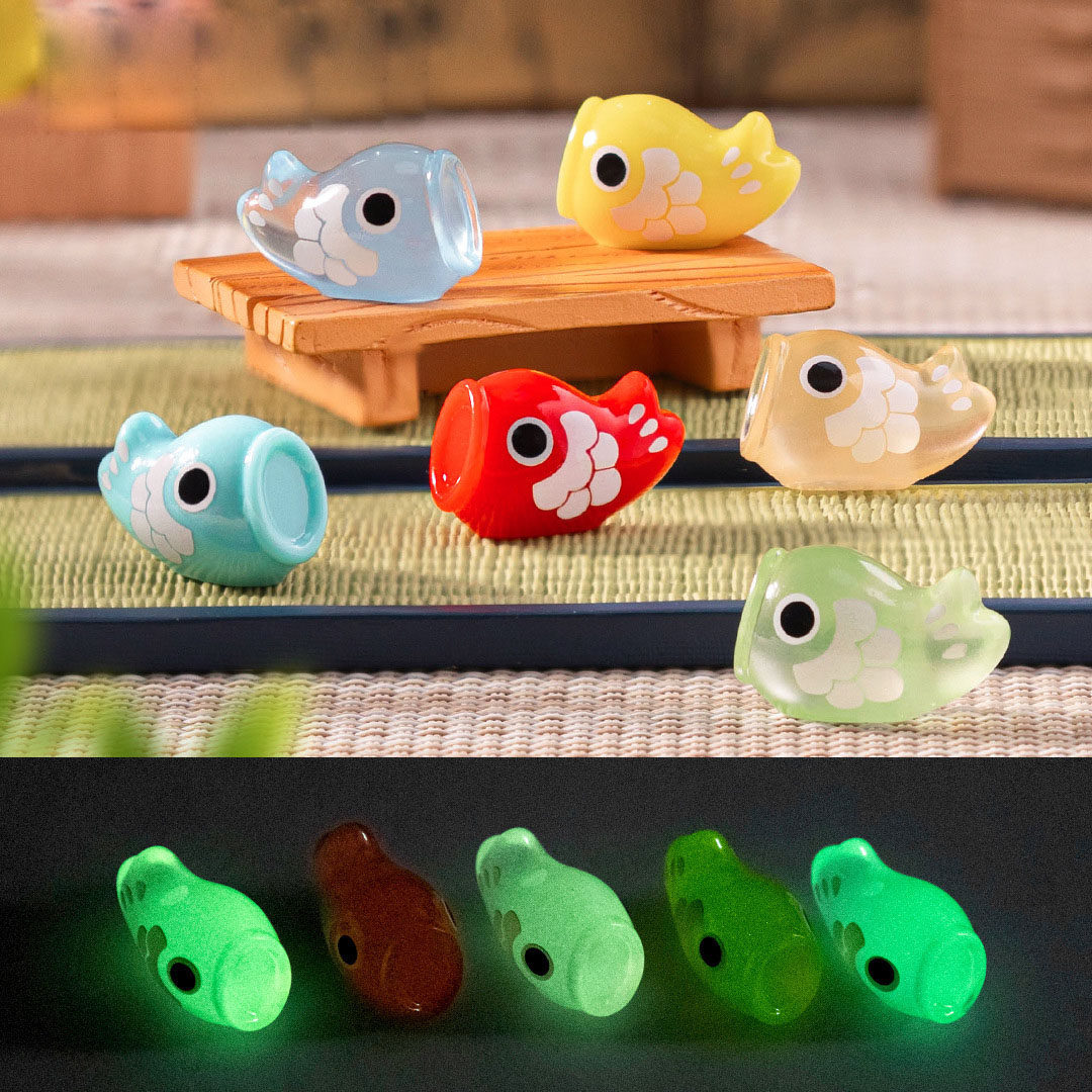 跨境微景观创意日式夜光鲤鱼旗娃娃屋 DIY装饰品挂配件迷你小摆件,家居饰品,装饰摆件,淘宝优惠券,粉丝福利购,淘宝优惠卷