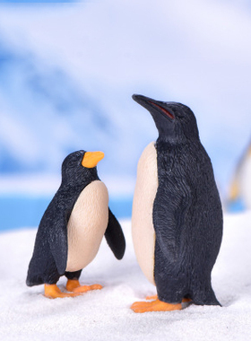 可爱风卡通动物企鹅塑料工艺品