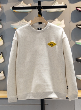 李宁卫衣男子2026春季反伍BADFIVE立体裁剪宽松套头卫衣AWDW027