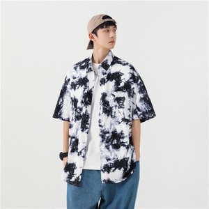 夏季新款潮流港风男女短袖舒适宽大运动风1404-1-c25-P50