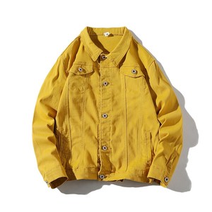 1404-3-S15-P65男款青年日系修身进口休闲精品牛仔夹克衫纯棉外套图片