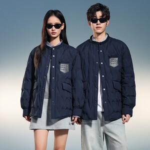 1404-2-D838-p199--2025 休闲宽松 青少年百搭90绒羽绒服图片