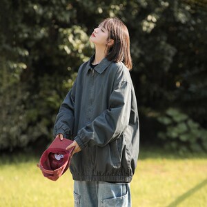 1404-1-96113-p90高品质棒球 服潮流 冲锋衣 中性风外套 休闲百搭图片