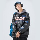 1404-1-9211-P95港风夹克外套皮衣高品质帅气时尚做工精细1，男装夹克，星座1404-3
