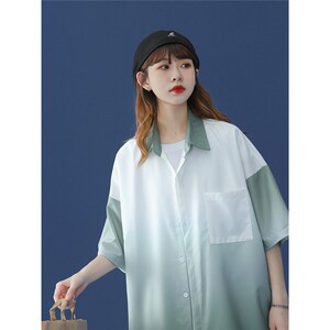 休闲男女装新品精品港风渐变衬中性-2-C29-p50