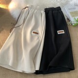 1404-2-DK317-P35夏季休闲短裤简约百搭潮L，男装休闲裤，星座1404-3