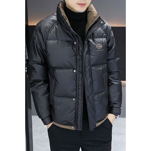 1404-9215--p135--2025休闲宽松青少年百搭 防风 保暖羽绒服图片