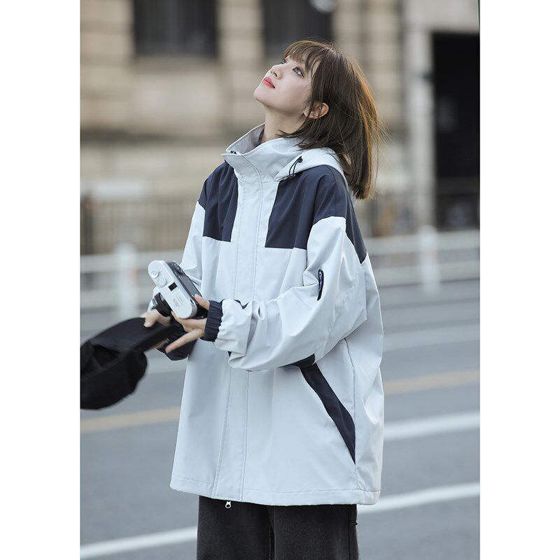 1404-1-9336-p60中性新款夹克百分百聚酯港风中性外套限价109，男装夹克，星座1404-1