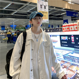 714-2-S15-P65男女2021新款休闲精品牛仔夹克衫款外套夹克，男装夹克，星座1404-3