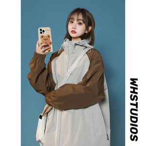 1404-1-9353-p85高品质棒球服冲锋衣时尚夹克外套 百搭图片