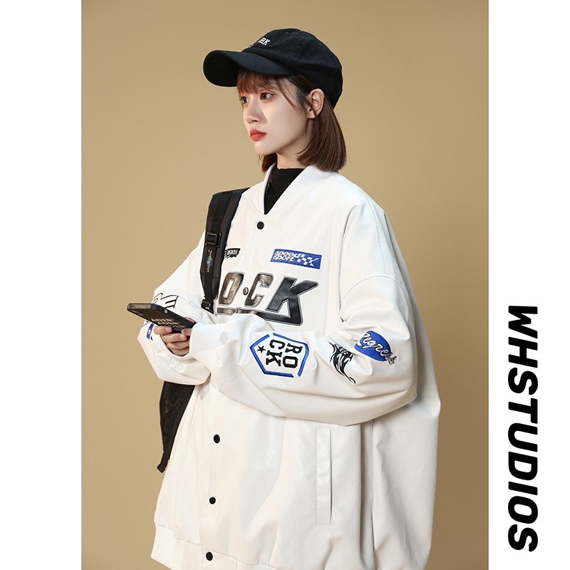 1404-1-9211-p高品质棒球服 潮时尚简约 休闲夹克百搭外套图片