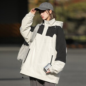 1404-1-9331-p85高品质棒球服冲锋衣潮简外套约休闲百搭图片