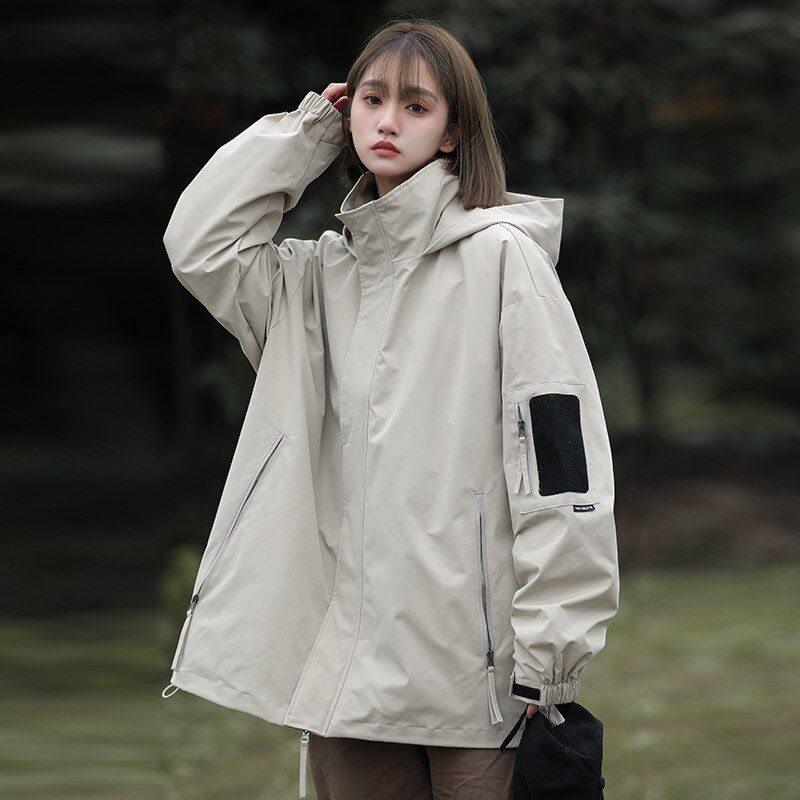 1404-1-9335-p85高品质棒球服潮流冲锋衣时尚简外套 休闲百搭图片