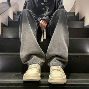 1404-2-6009-p45--2025 休闲宽松 立体 青少年 百搭 冲锋裤图片