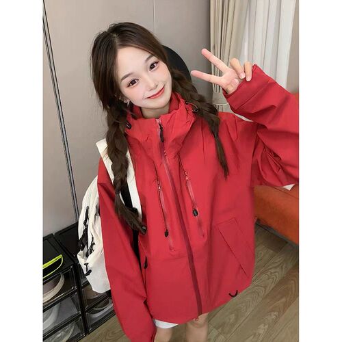 休闲男女装新品精品 港风c冲锋衣 多巴胺穿1406-7880-p45