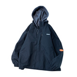 1404-1-9151-P70男女新款港风夹克中性外套假俩件，男装夹克，星座1404-1