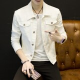 1404-2-S15-P65年男款修身休闲精品牛仔夹克潮潮x，男装夹克，星座1404-1