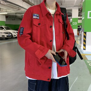 1404-1-S18-p55男新款时尚日系男装夹克休闲 短款外套款图片