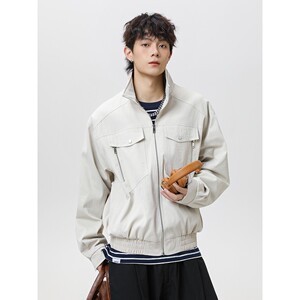 1404-2-99590-p85--2025休闲 宽松平铺 青少年 百搭冲锋衣 外套图片