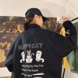 714-1-S608-加厚P110单88男女款棉衣新款港风夹克款外套潮好，男装夹克，星座1404-3
