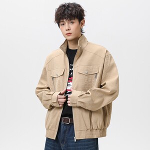 1404-2-99590-p85--2025休闲 宽松平铺 青少年 百搭冲锋衣 外套图片