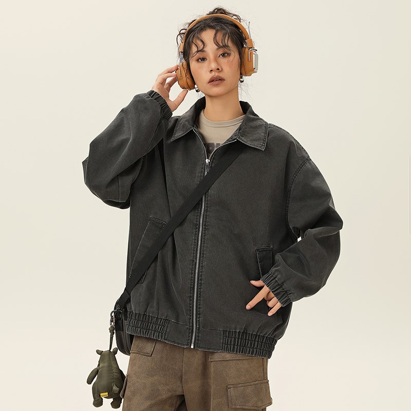 1404-1-96112-p80高品质棒球服潮流冲锋衣中性风外套休闲百搭，男装夹克，星座1404-1