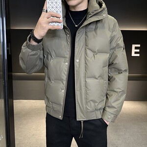 1404-2-9819-p145--2025休闲宽松青少年 百搭 防风 防水羽绒服图片